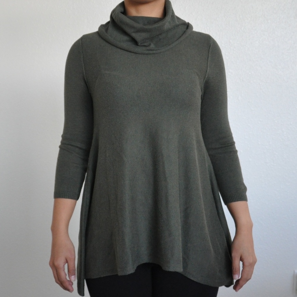 The Limited Green Sweater